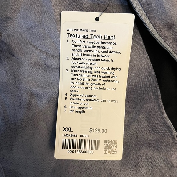 Lululemon Textured Tech Pant - Picture 3 of 5